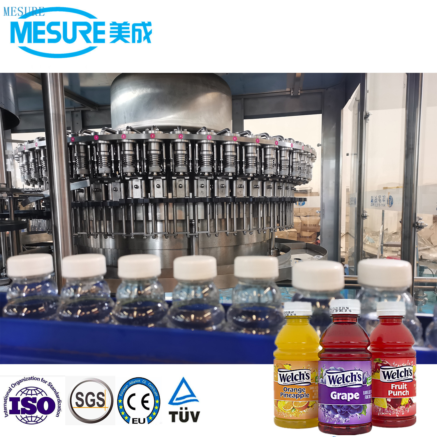 24000bph Fresh Juice FIlling Machine 