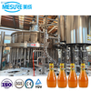 Rinsing-Filling-Capping 3-in-1 Glass Bottle Juice filling Machine