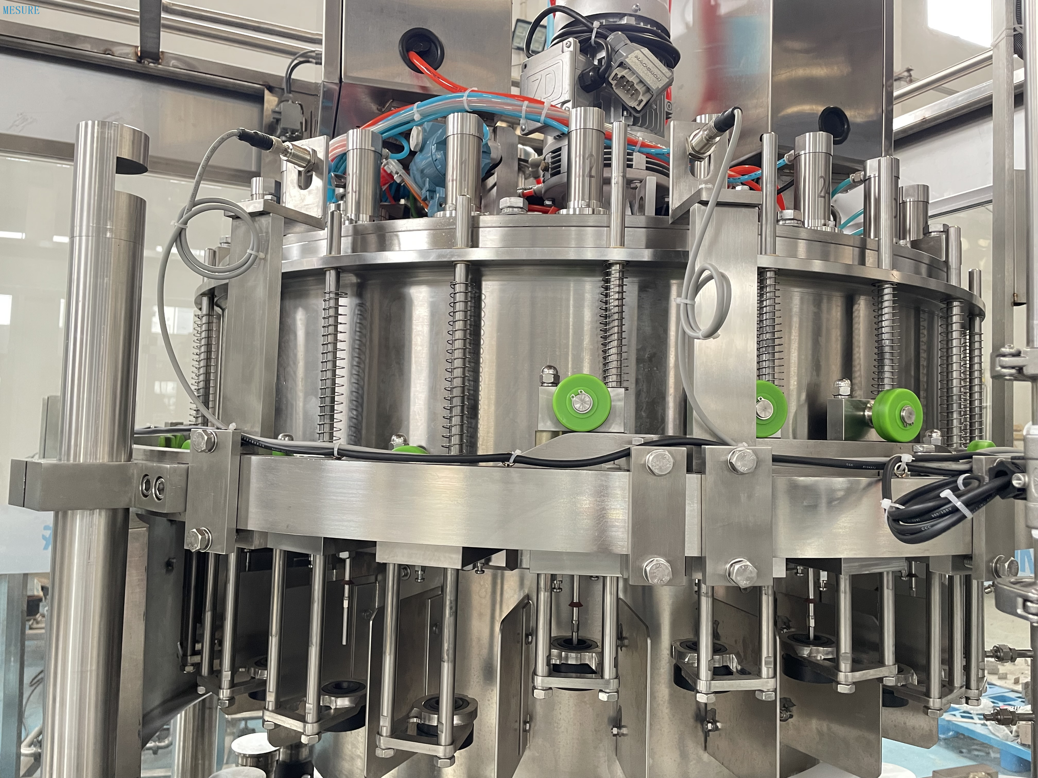 Automatic Precision Glass Bottle Carbonated Beverage Filler Filling Machine line
