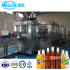 Automated Glass Bottle Carbonated Drink Bottling System Rinsing Filling Capping Line