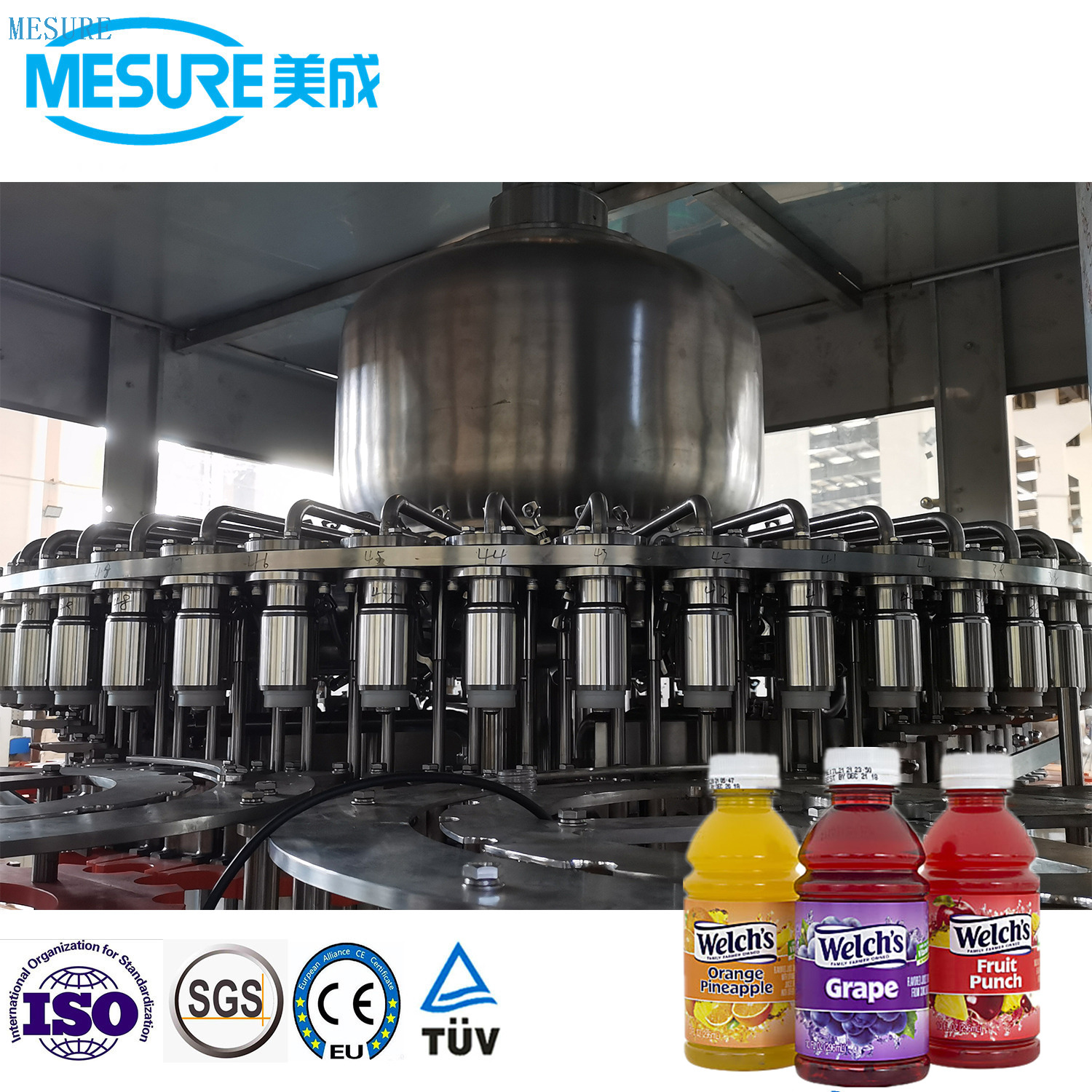 24000bph Fresh Juice FIlling Machine 