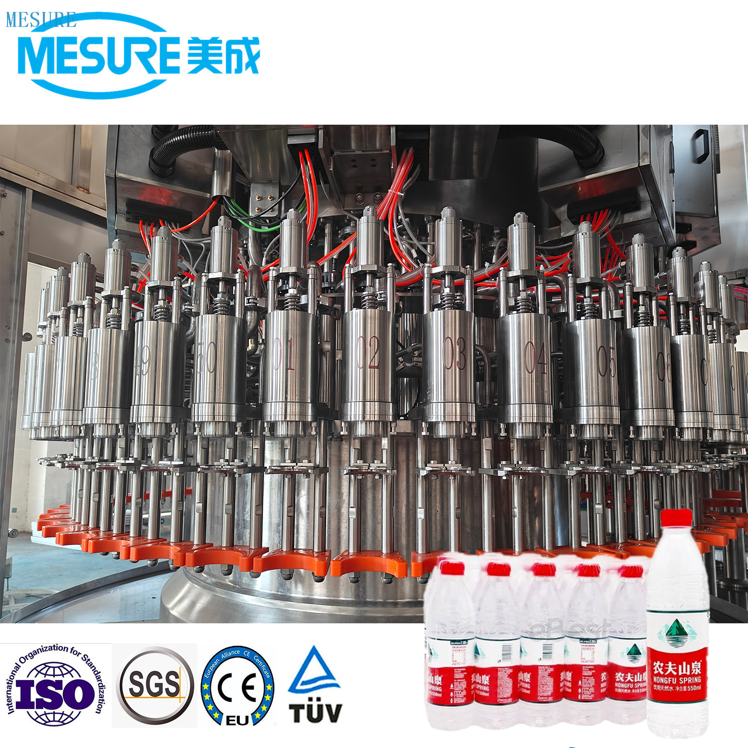 Compact Blow-Fill-Cap Combi System for Mineral Water | High-Speed PET Bottle Filling Line Customization