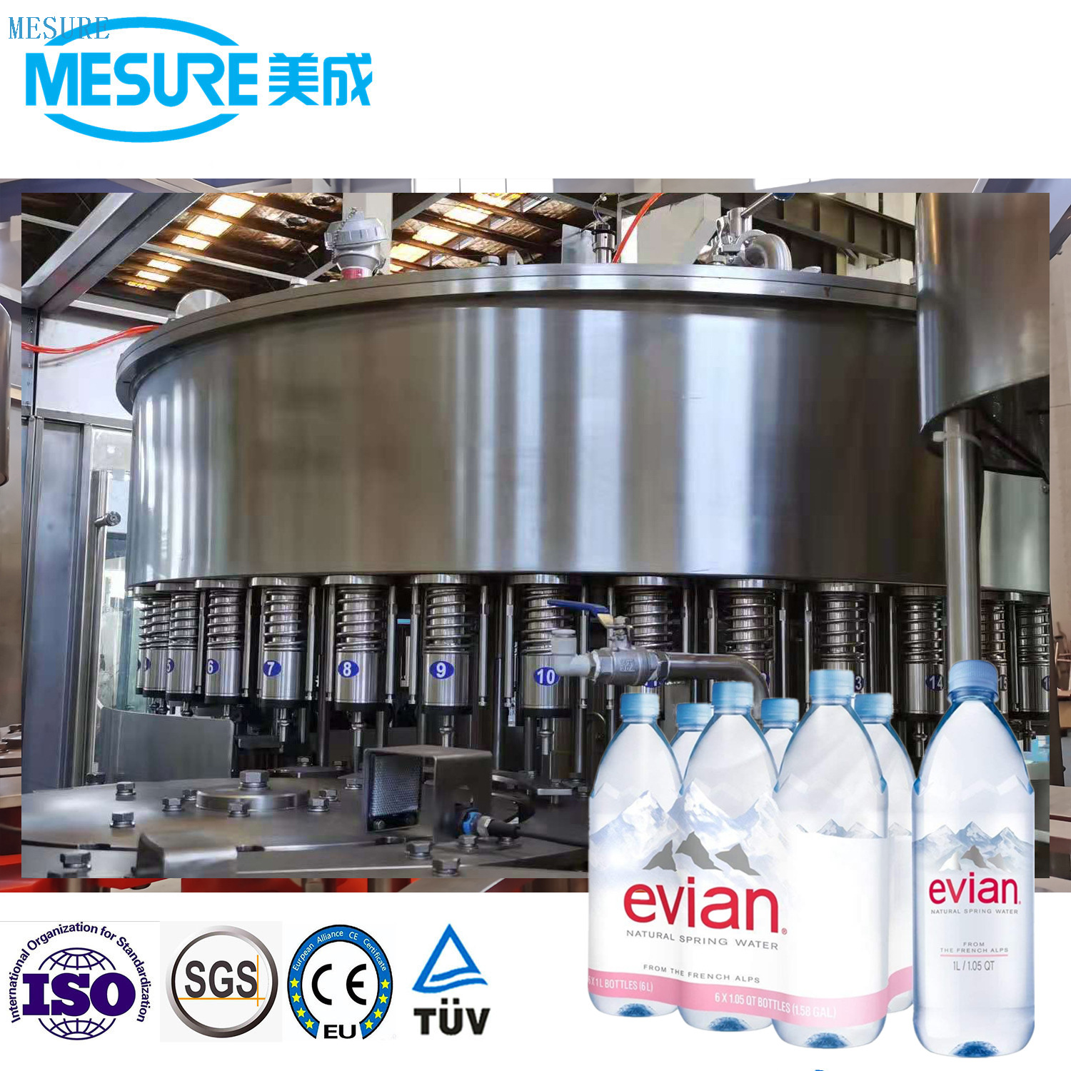Blow-Fill-Cap Combi Machine for PET Bottles | Custom Mineral Water Filling Line, High Efficiency & Output