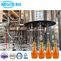 Automatice Glass Bottle Juice Filling Machine/ Juice Tea Beverage Filling Line