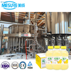Glass Bottle Juice Warm Filling Machine Rinsing-Filling-Capping 3-in-1