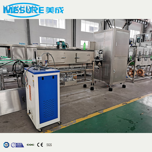 PET Glass Bottle Aluminum Can Cap PVC Film Steam Electrical Hot Shrink Sleeve Labeling Labeler Applicator Sealer Tunnel Machine