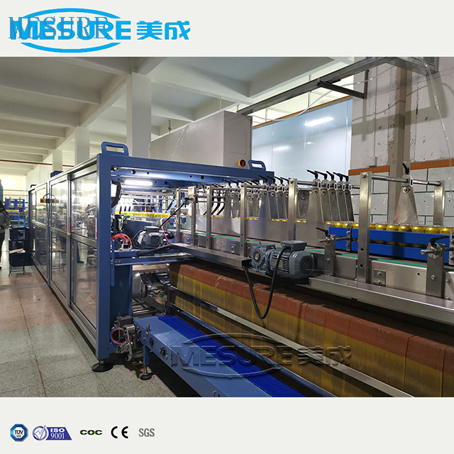 Automatic L type Linear Two or One Reel Roll PE Film Carton Pad or Tray Added Heat Shrink Wrapping Machine for Bottle Can Drinks