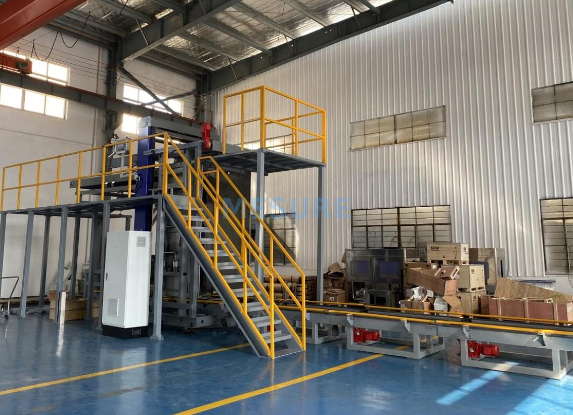 Automatic Column Type Robot Gantry Carton Box Case Pack 5 Gallon Glass Bottle Can Barrel Stacking Palletizer System Machine Equipment