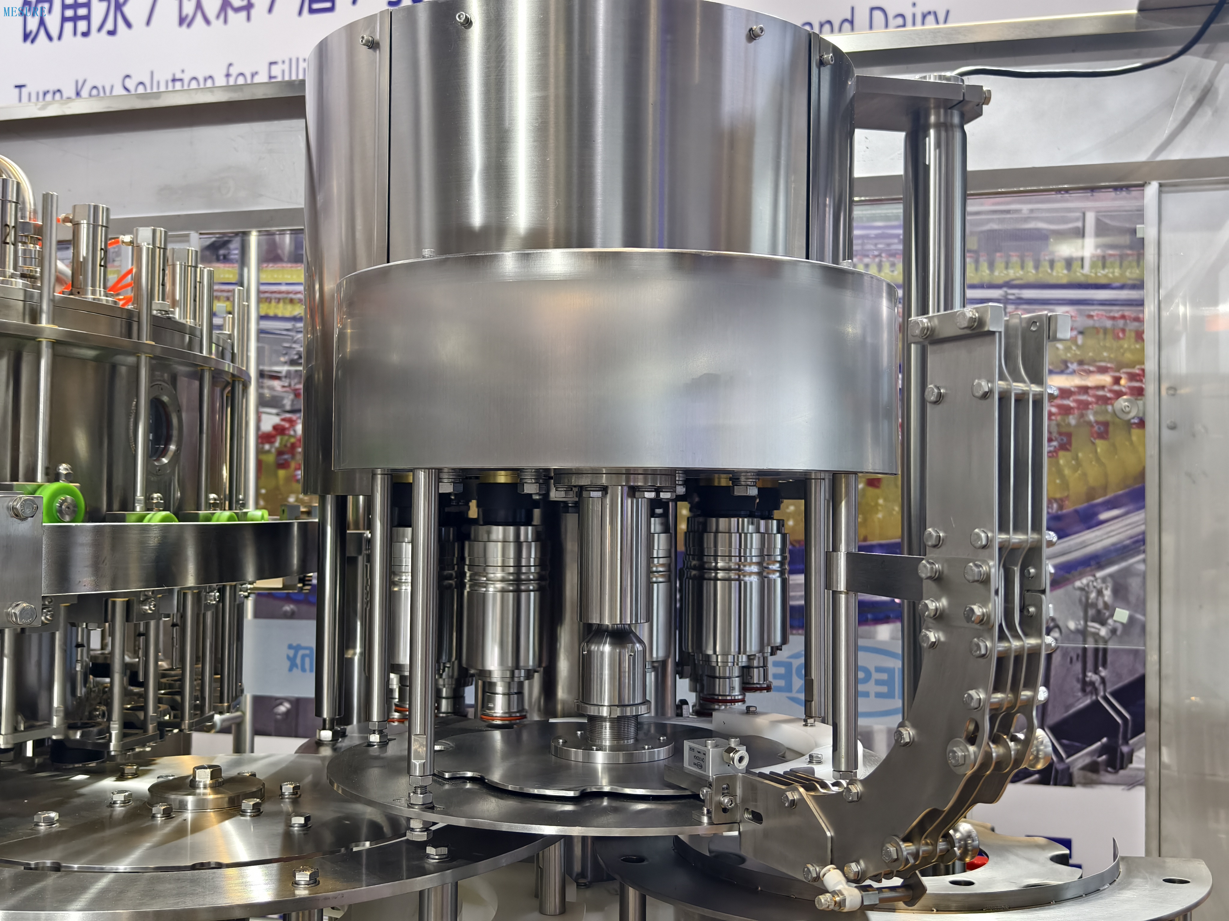 High-Speed 12000BPH Carbonated Beverage Bottling Mono Block Filling Machine Production Line