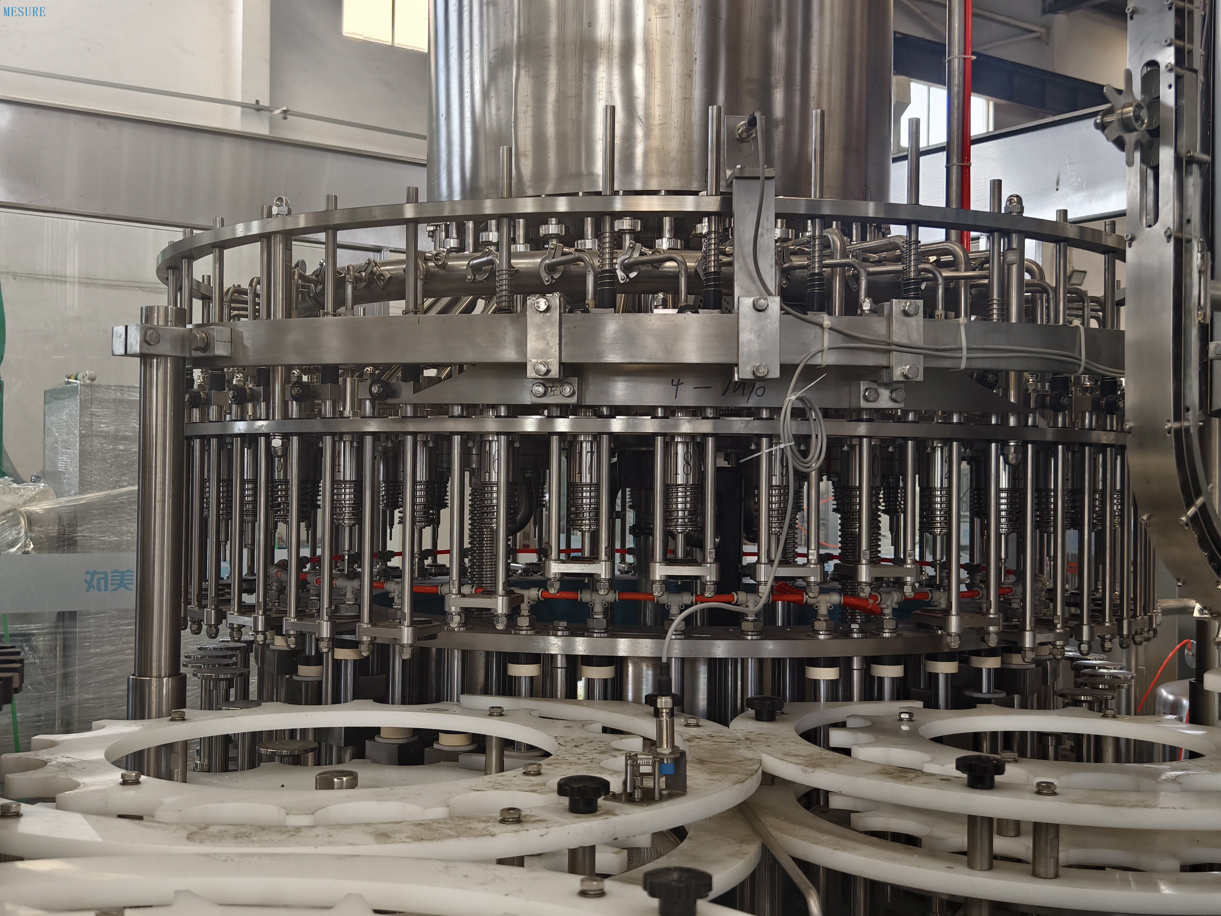Glass bottle liquid water filling machine/ Water production line