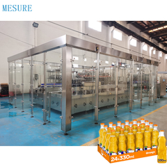 Automatic Precision Glass Bottle Carbonated Beverage Filler Filling Machine line