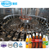 Automated Glass Bottle Carbonated Drink Bottling System Rinsing Filling Capping Line