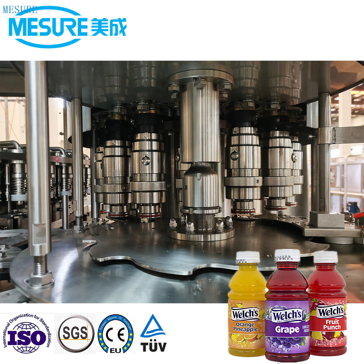 24000bph Fresh Juice FIlling Machine 