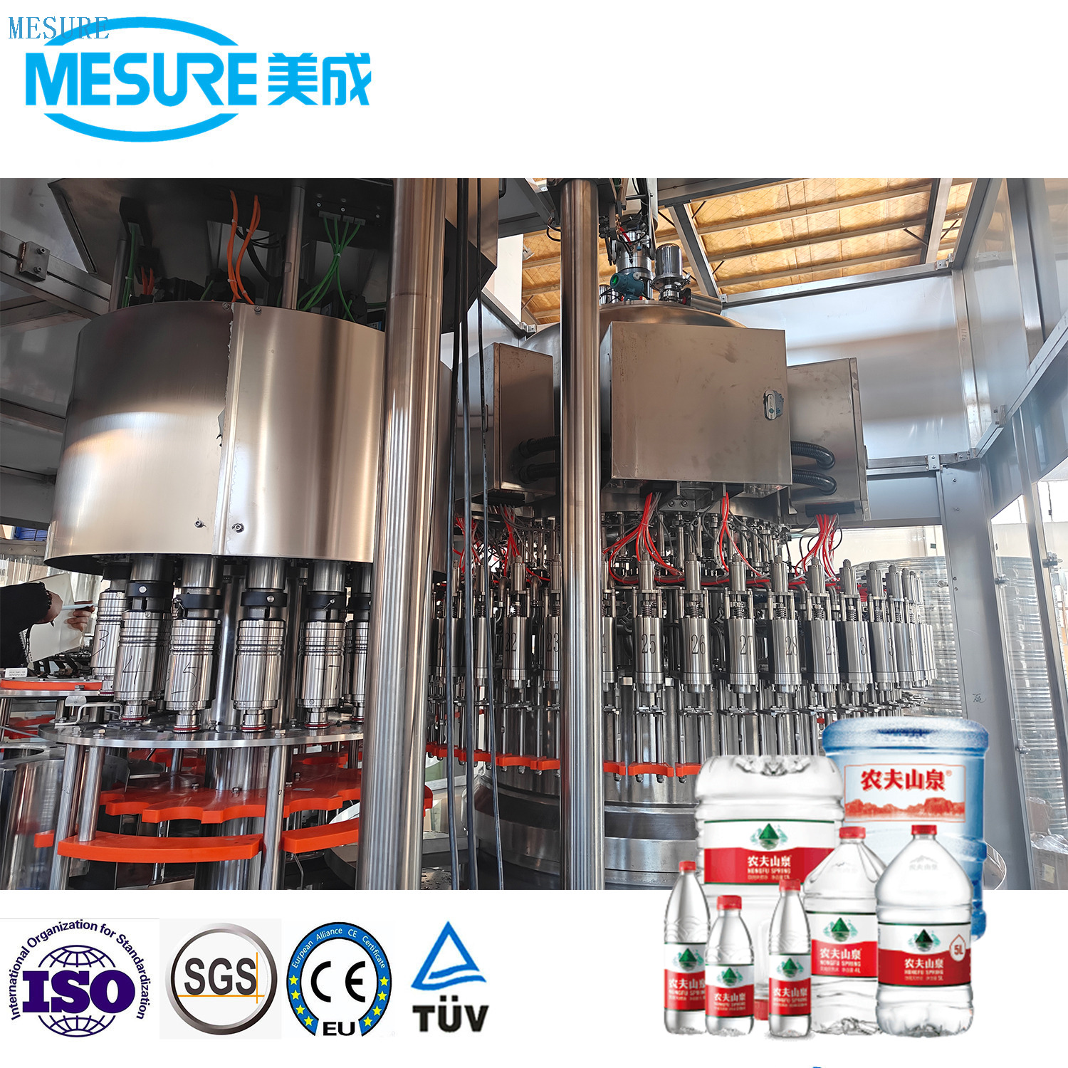 High Output PET Bottle Filling Machine | Blow-Fill-Cap Combi Machine for Water & Liquids, Cost-Efficient Line