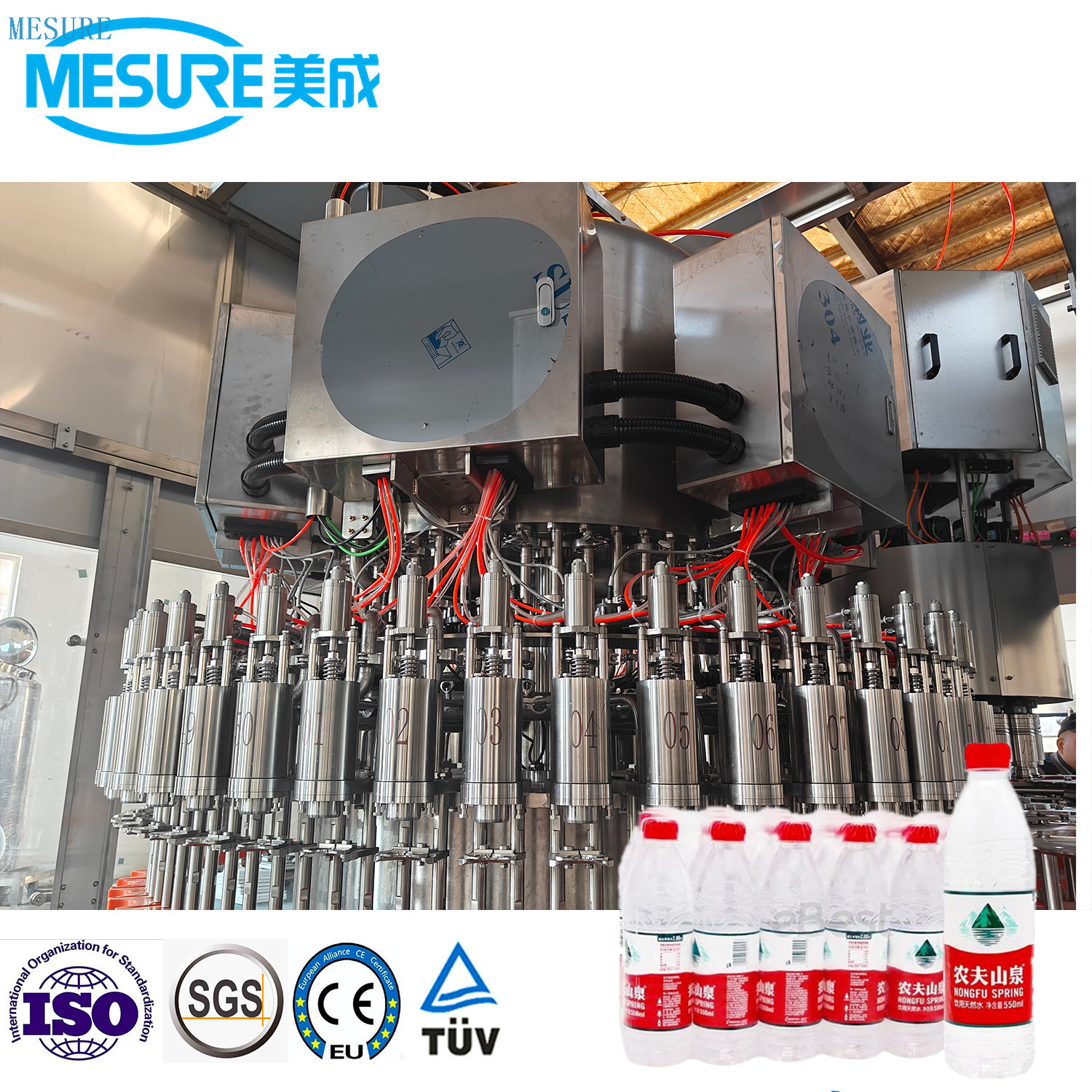 Compact Blow-Fill-Cap Combi System for Mineral Water | High-Speed PET Bottle Filling Line Customization