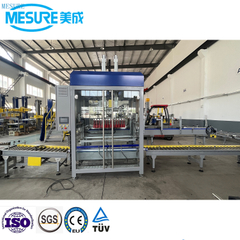 Tape Or Hot Melting Glue Box Case Unfolding Sealer Sealing Machine for Beverage PET Glass Bottle Tin Can 