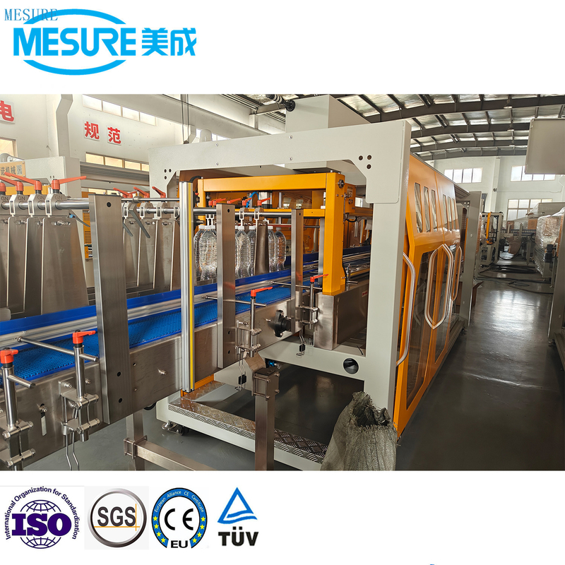Automatic PE Film Carton Pad Or Tray Carboard Added Heat Shrink Wrapping Machine for Bottle Can Drinks