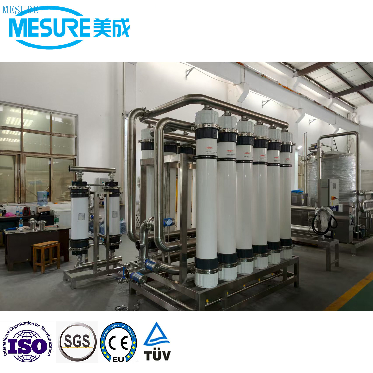 High-Efficiency Reverse Osmosis Water Purifier System Plant