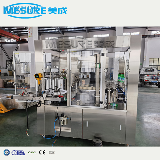Automatic Linear Rotary OPP Hot Melt Glue Labeling Labeler Machine for Plastic Bottle Drinks Beverage Factory
