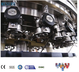 Carbonated Can Filling Machines for Beer/Liquids | Custom Efficient Production Lines with Sealing for Small Business