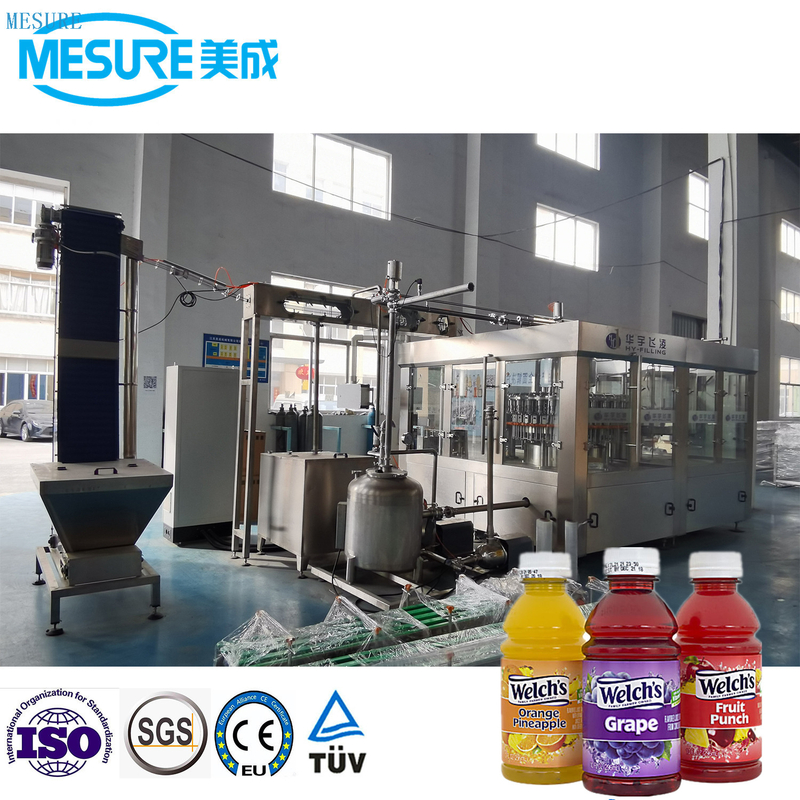 10000bph Fruit Pulp Juice Beverage FIlling Line 