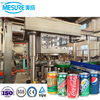 Carbonated Can Filling Machines for Beer/Liquids | Custom Efficient Production Lines with Sealing for Small Business