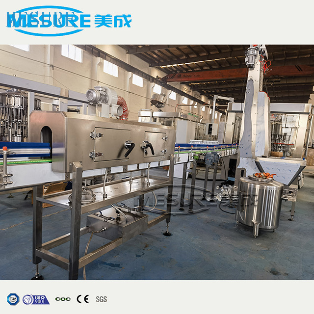 PET Glass Bottle Aluminum Can Cap PVC Film Steam Electrical Hot Shrink Sleeve Labeling Labeler Applicator Sealer Tunnel Machine