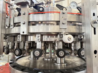 Compact Beverage Canning System - Customizable for Small Businesses, Carbonated Drinks