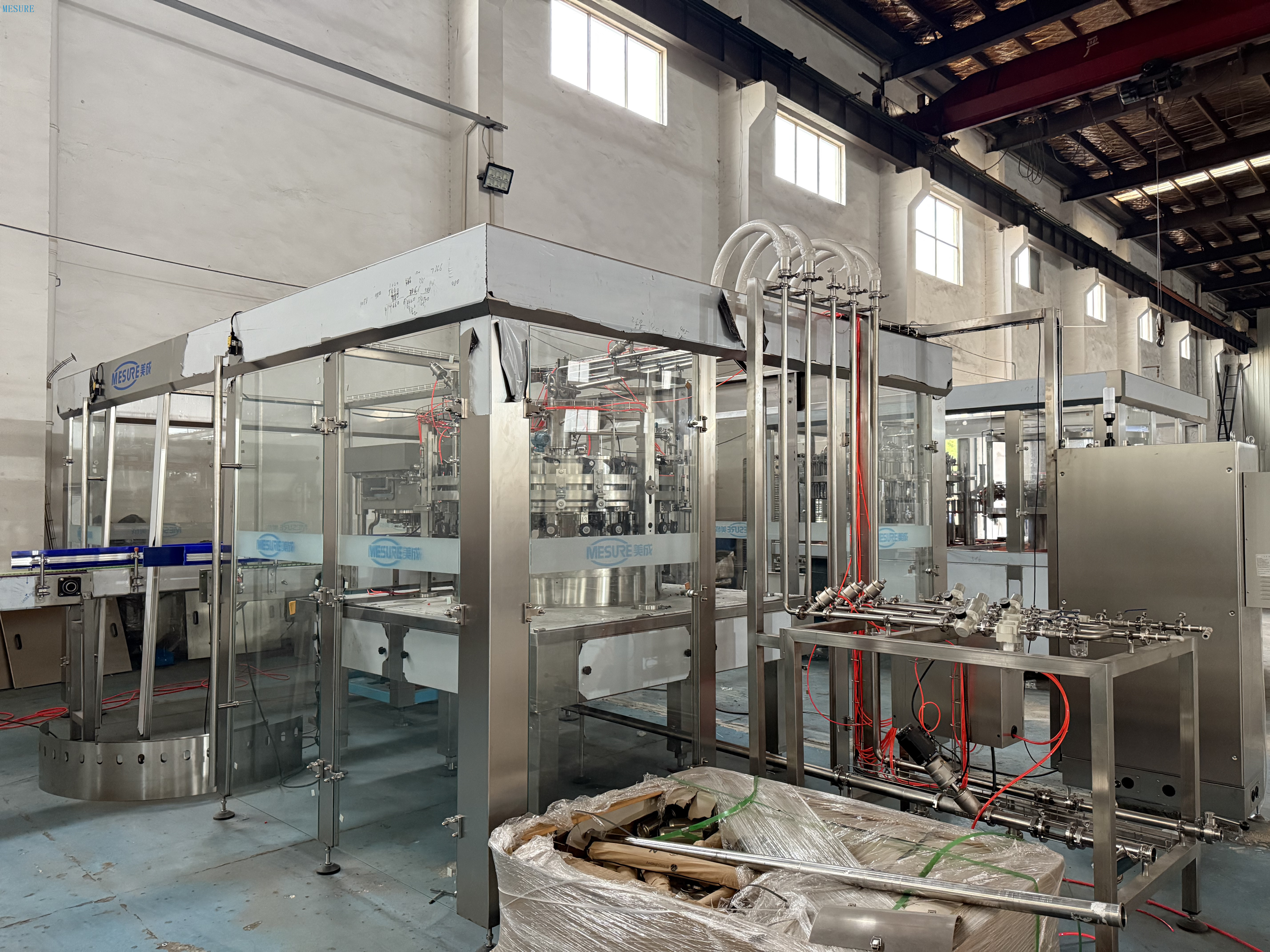 Small-Scale Adjustable Carbonated Can Filler for Entrepreneurs