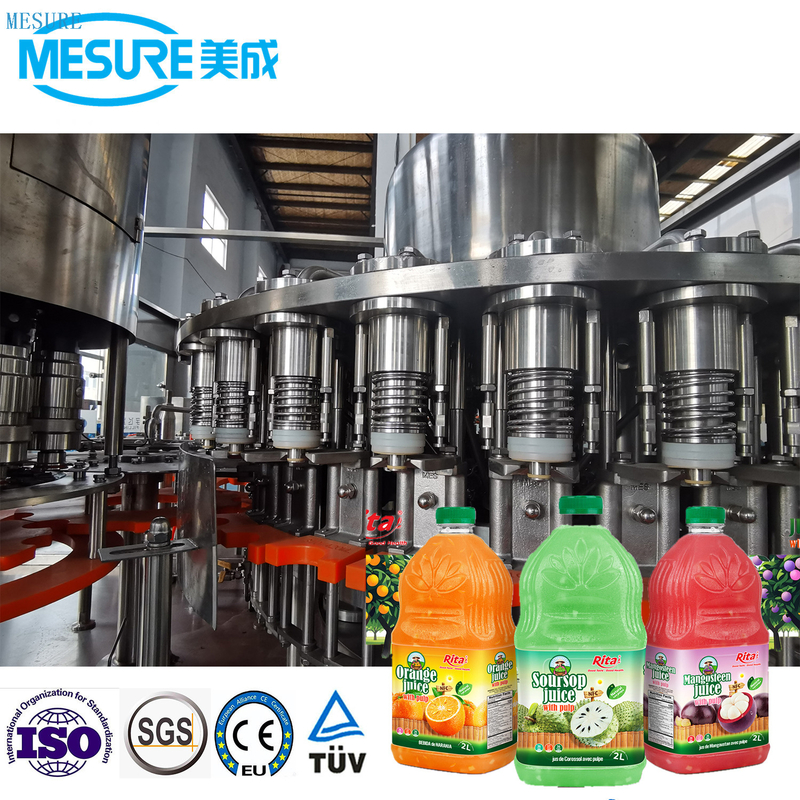 Hot Fill PET Bottle Line: Blowing-Filling-Capping Combi Machine for Juices | Custom 18000bph High Output