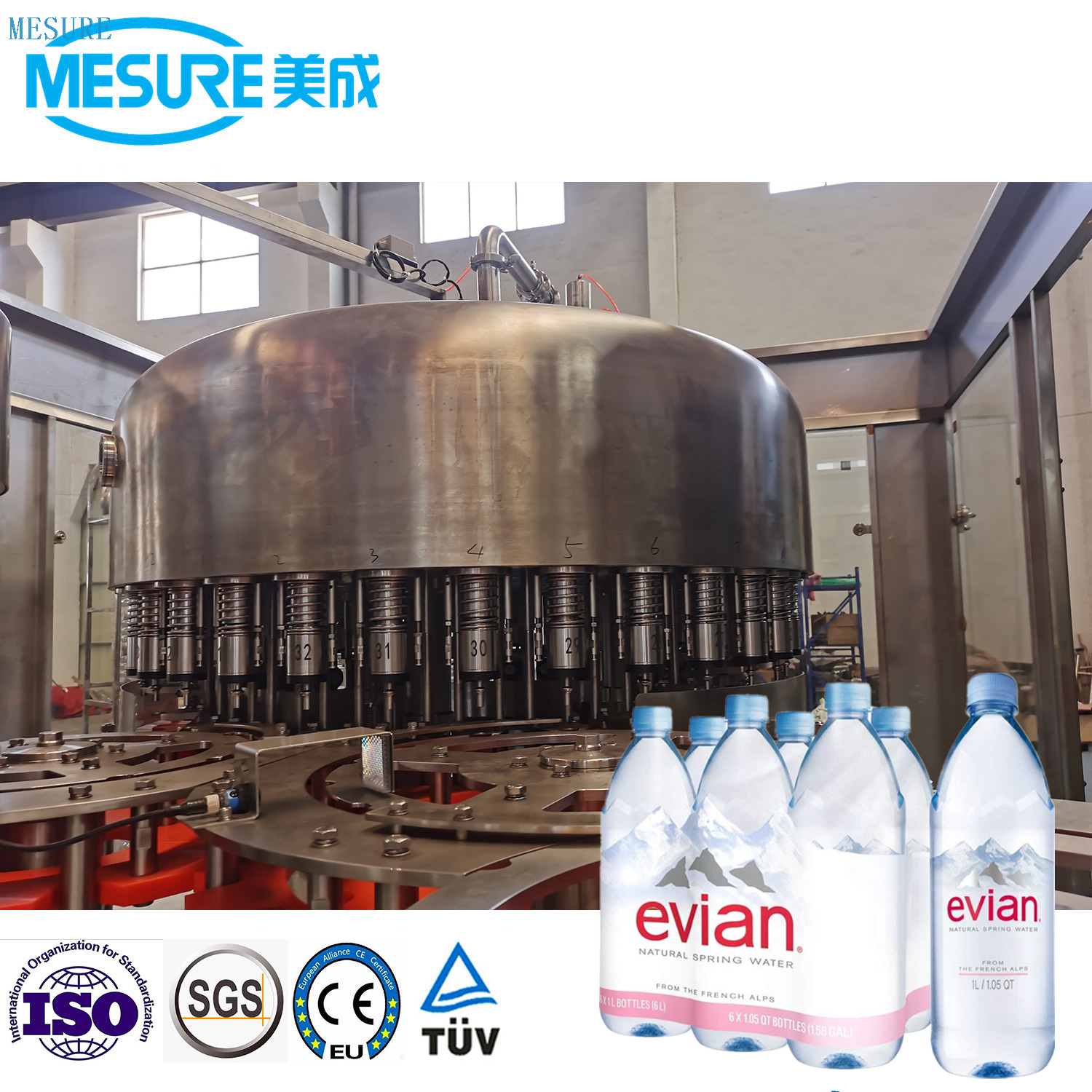 Blow-Fill-Cap Combi Machine for PET Bottles | Custom Mineral Water Filling Line, High Efficiency & Output