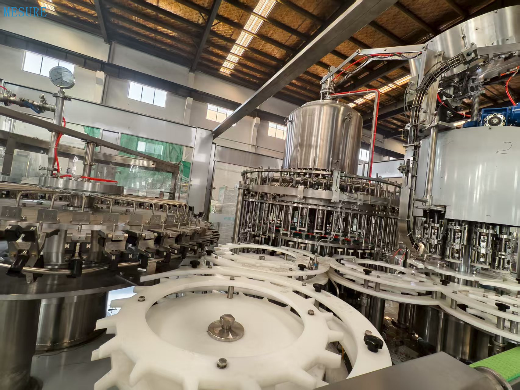 Rinsing-Filling-Capping 3-in-1 Glass Bottle Juice filling Machine