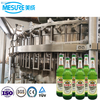 Glass Bottled Beer Filling Machine Crown Cap 