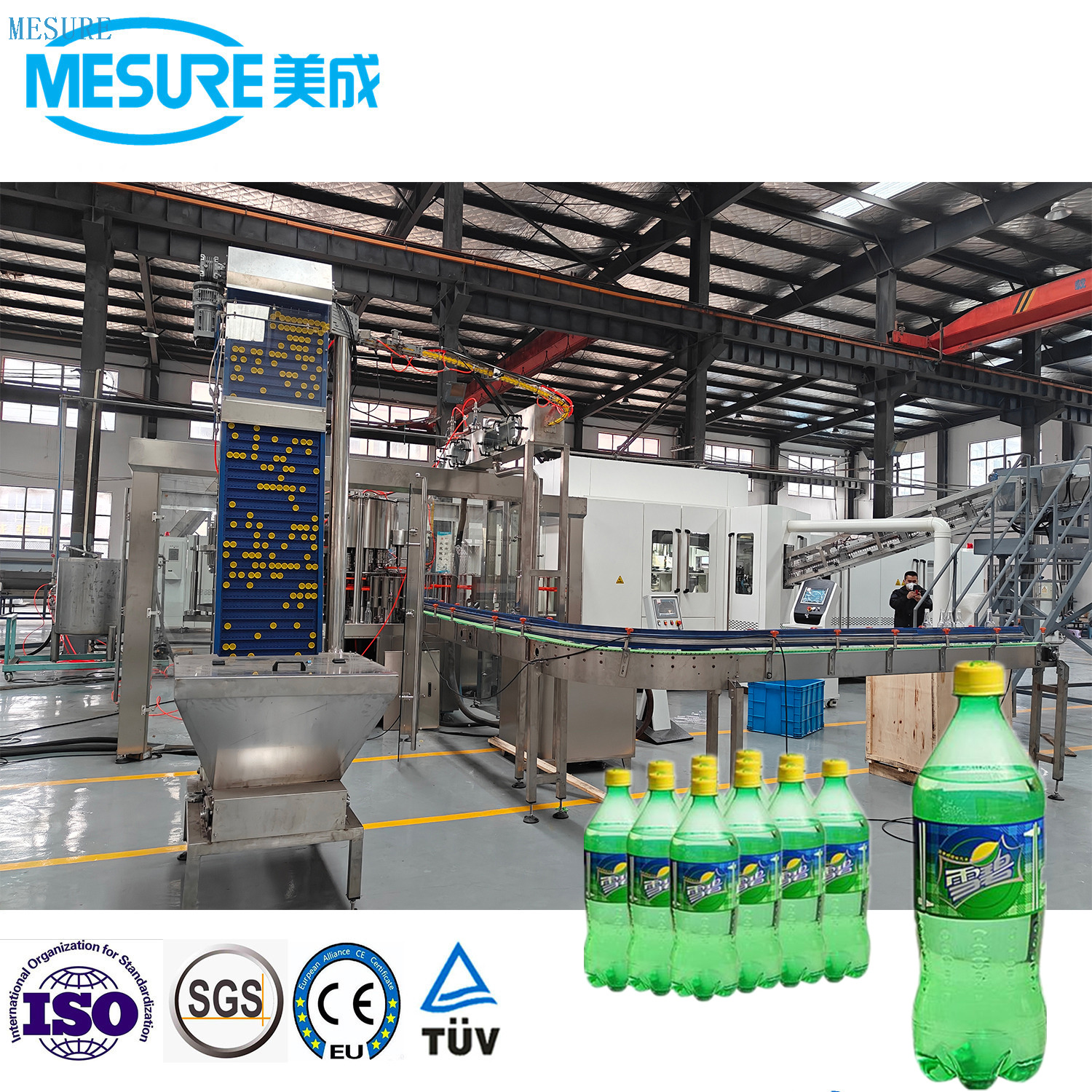 Blowing-Filling-Capping Combi Machine for PET Bottles | Custom Carbonated Drink Line, 15000bph High Efficiency