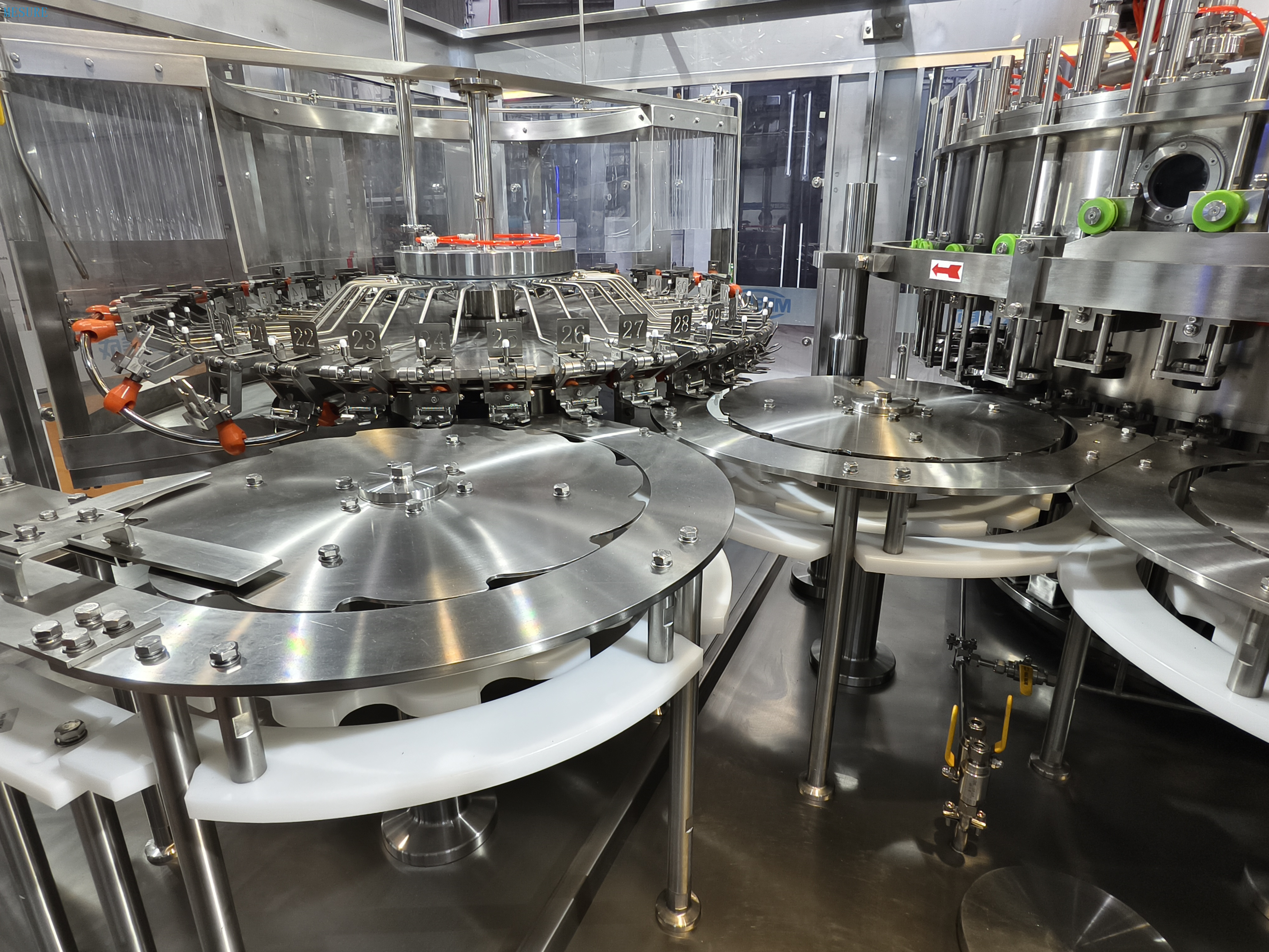 Carbonated Beverage AutoFill Series - 3-in-1 Rinse/Fill/Cap Line