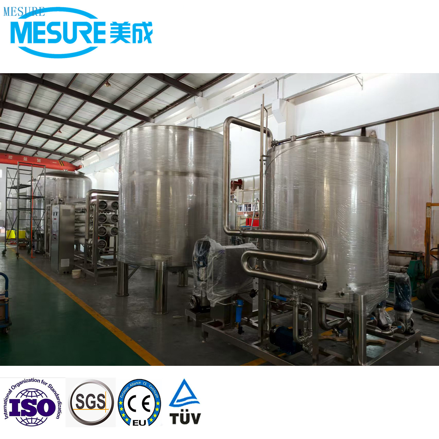 High-Efficiency Reverse Osmosis Water Purifier System Plant