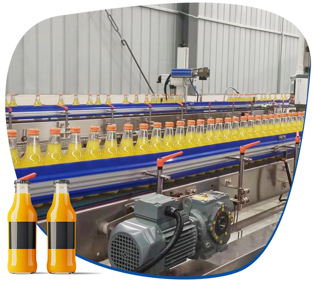 Turnkey Juice Bottling Plant: Blow-Fill-Cap Combi Machine | Custom PET Filling Line, High Output