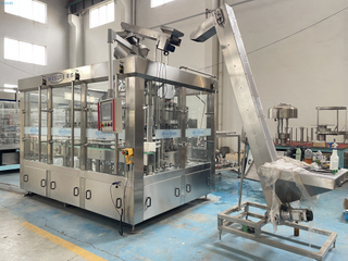 Efficient Glass Bottle Carbonated Drink Filling Machine