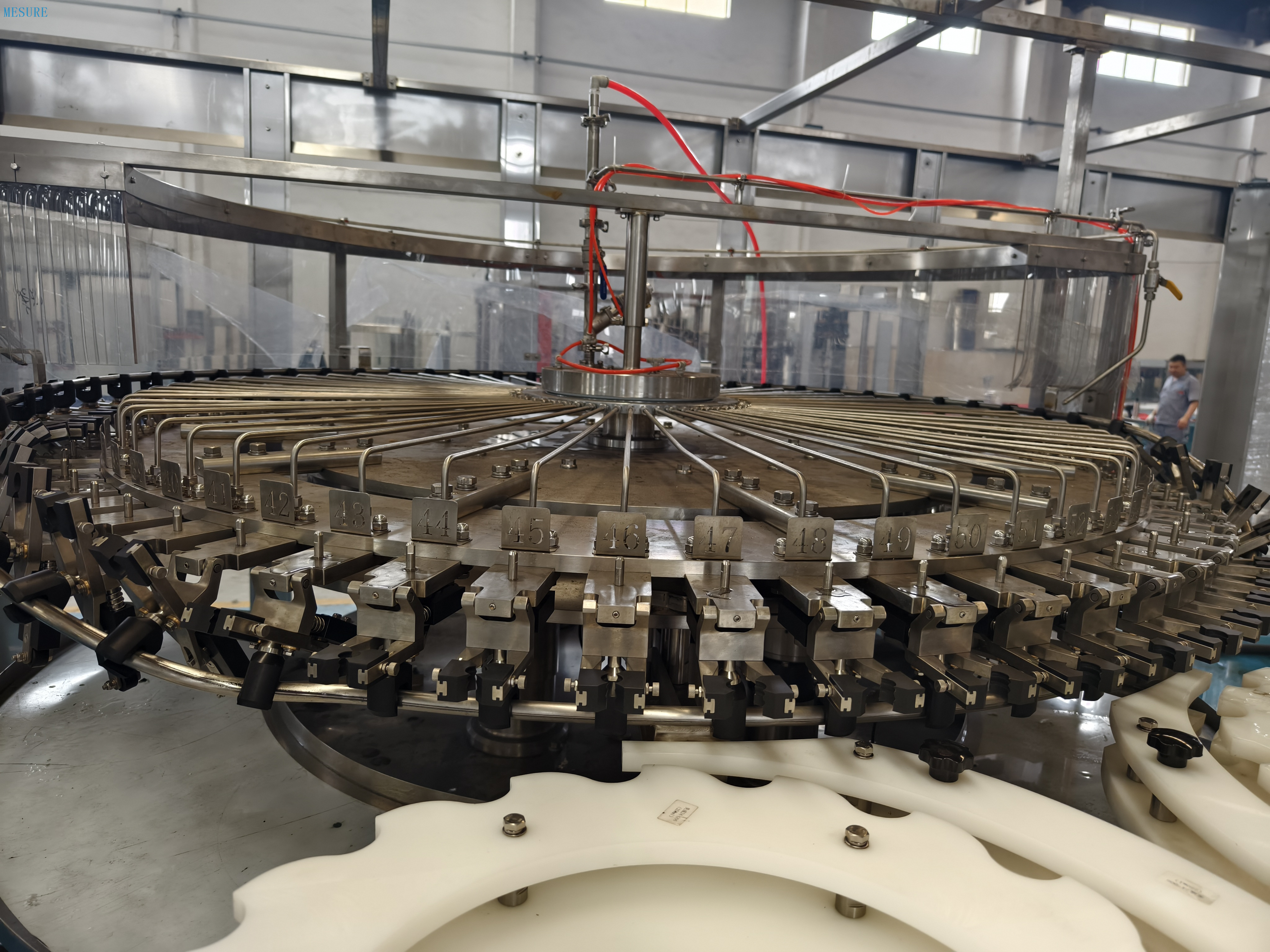 High quality filling machine for glass bottle water production
