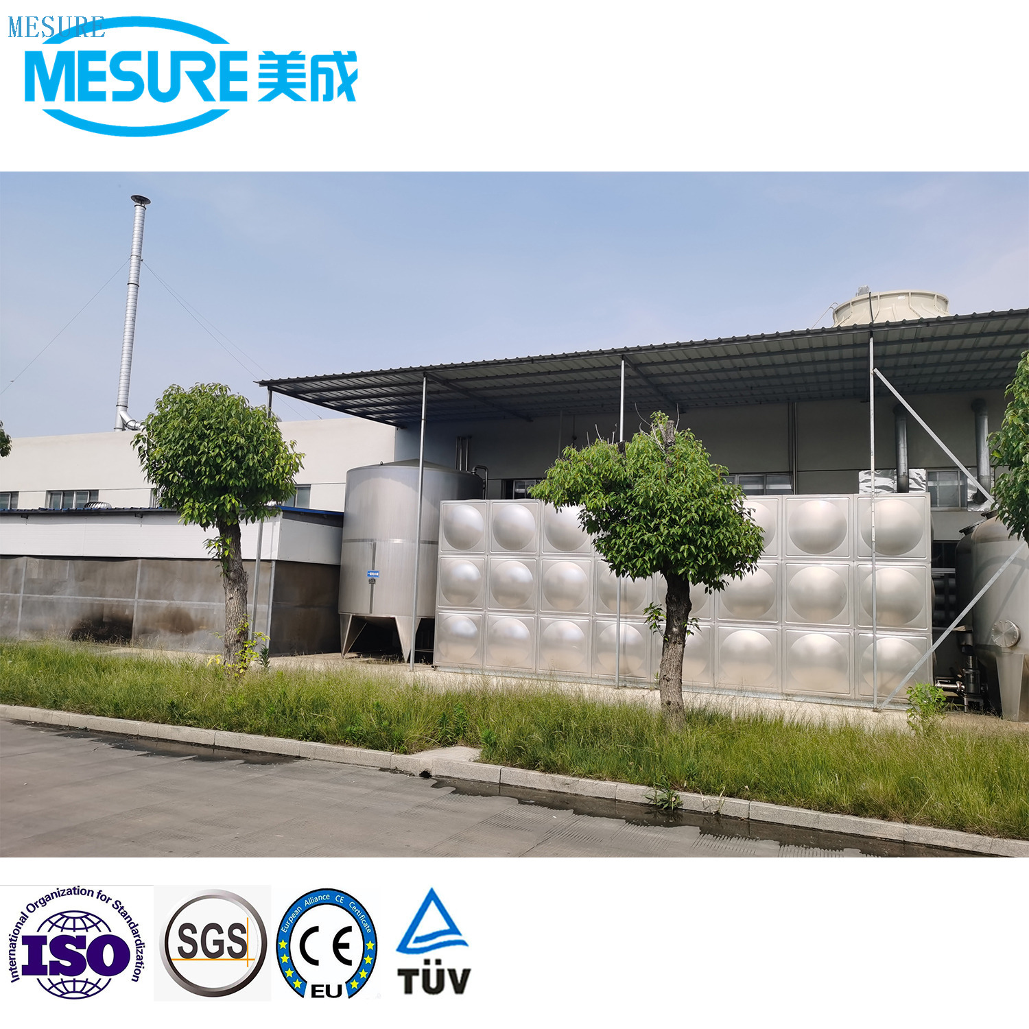 High-Efficiency Reverse Osmosis Water Purifier System Plant