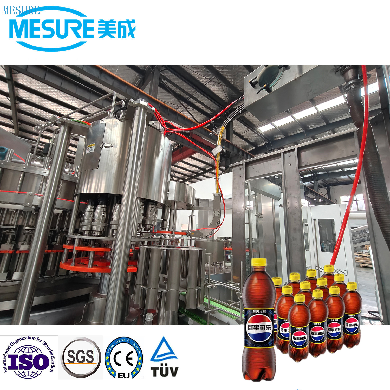 Turnkey PET Bottling System: Blow-Fill-Cap Combi Machine | Carbonated Beverage Line Customization