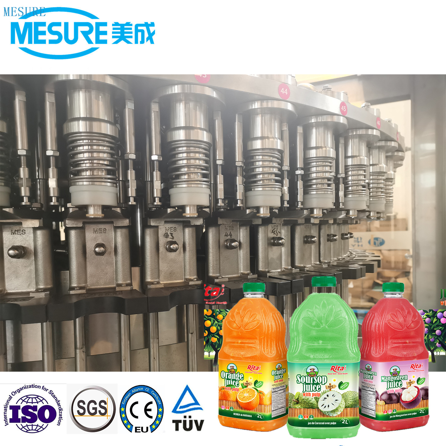 Hot Fill PET Bottle Line: Blowing-Filling-Capping Combi Machine for Juices | Custom 18000bph High Output