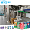 Carbonated Can Filling Machines for Beer/Liquids | Custom Efficient Production Lines with Sealing for Small Business