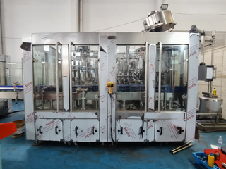 8000bph Glass Bottle Pulp Juice Making Machine 