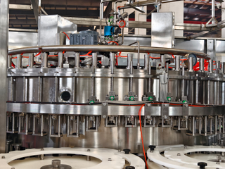 High-Speed Carbonated Beverage Bottling Line with Rinsing Filling Capping 