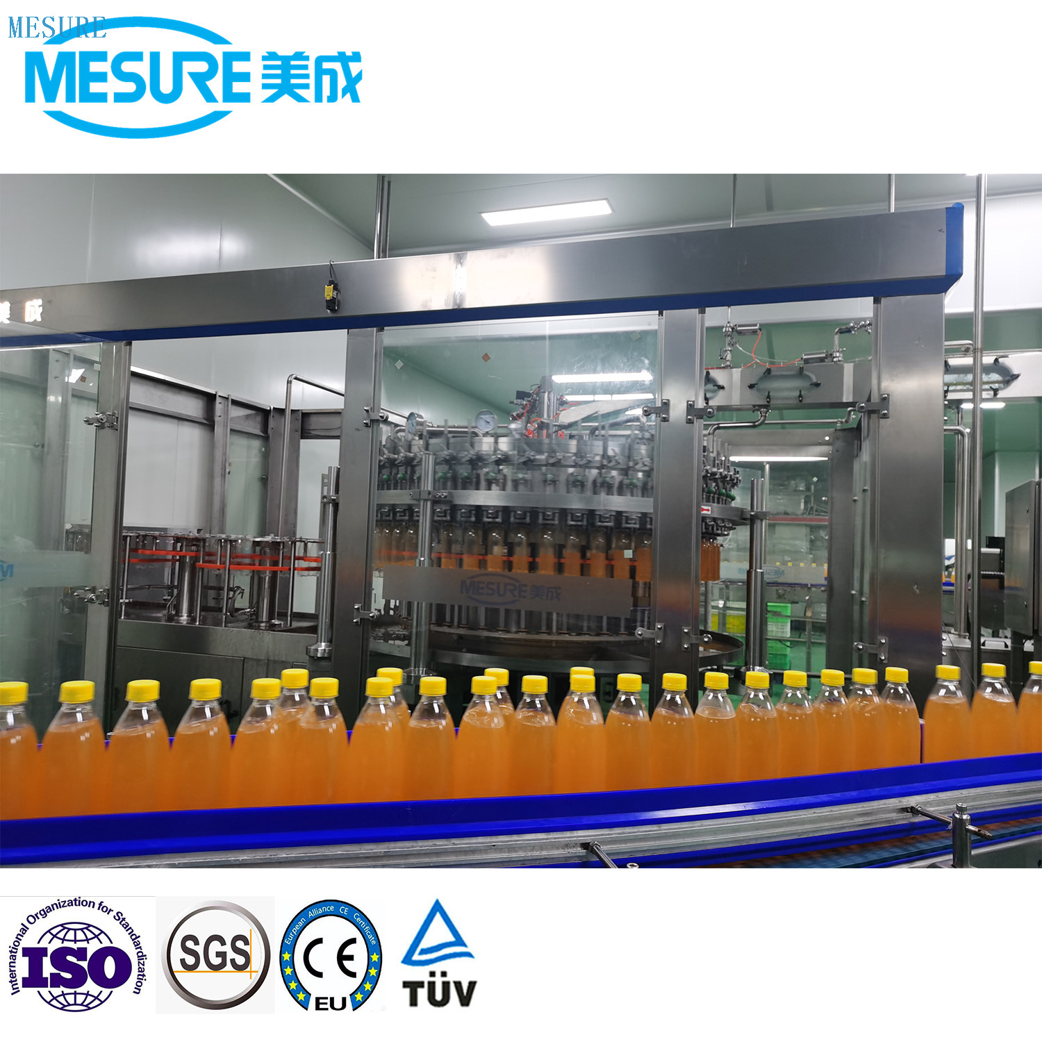 15000bph High Speed Pet Bottle CSD Filling Line 