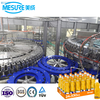 Automatic Precision Glass Bottle Carbonated Beverage Filler Filling Machine line