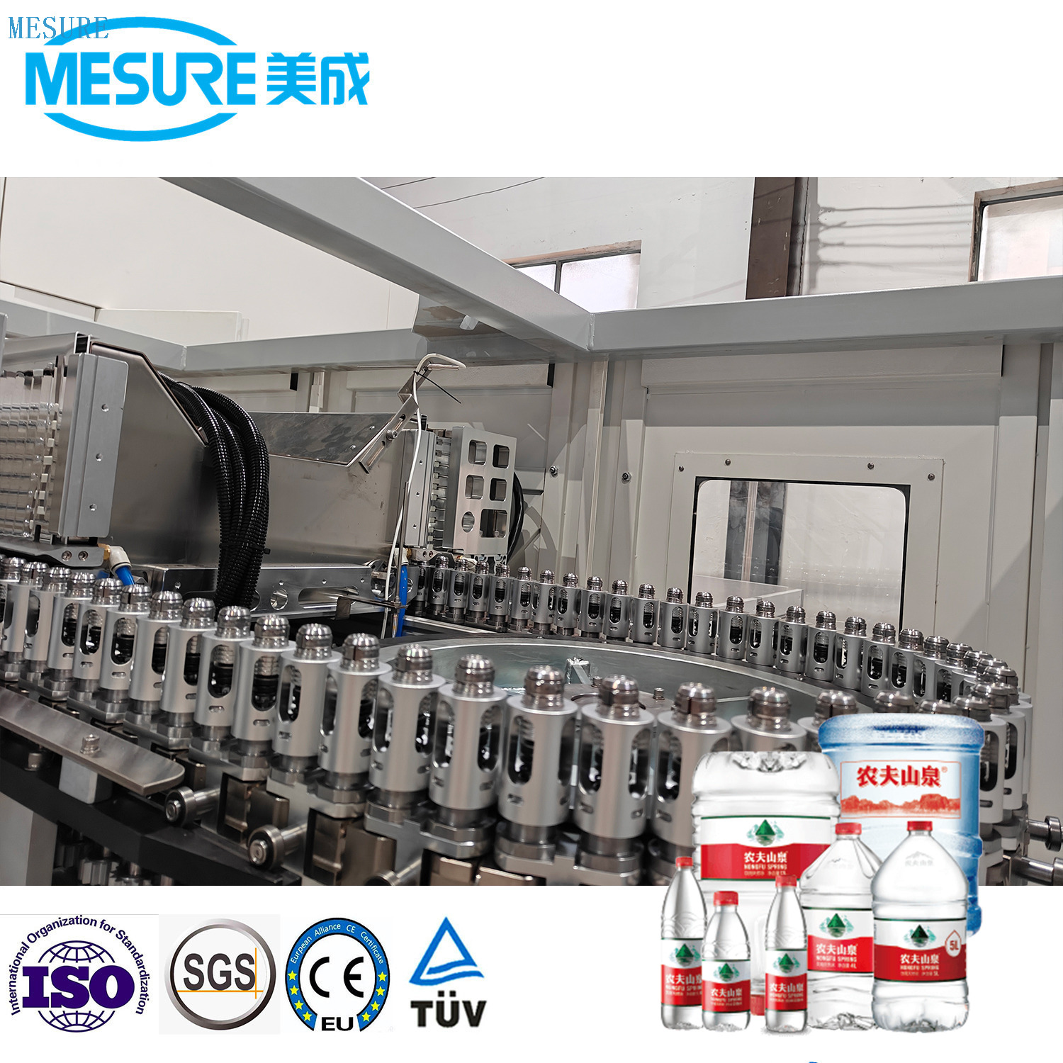High Output PET Bottle Filling Machine | Blow-Fill-Cap Combi Machine for Water & Liquids, Cost-Efficient Line