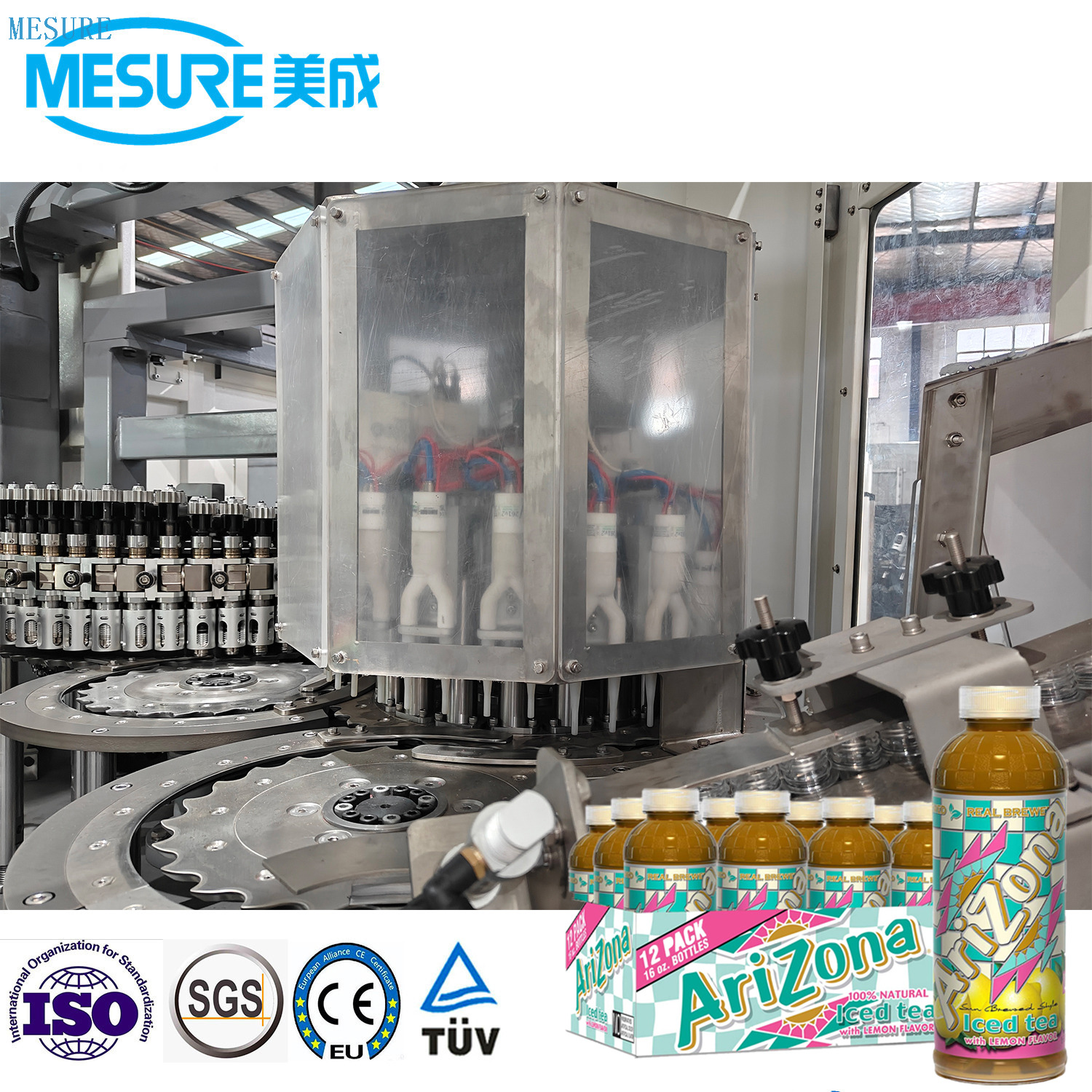 Blowing-Filling-Capping Combi Machine for Juice PET Bottles | Custom Line, 12000bph High Efficiency