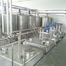 Completed beverage syrup preparation tank/ Mixing tank